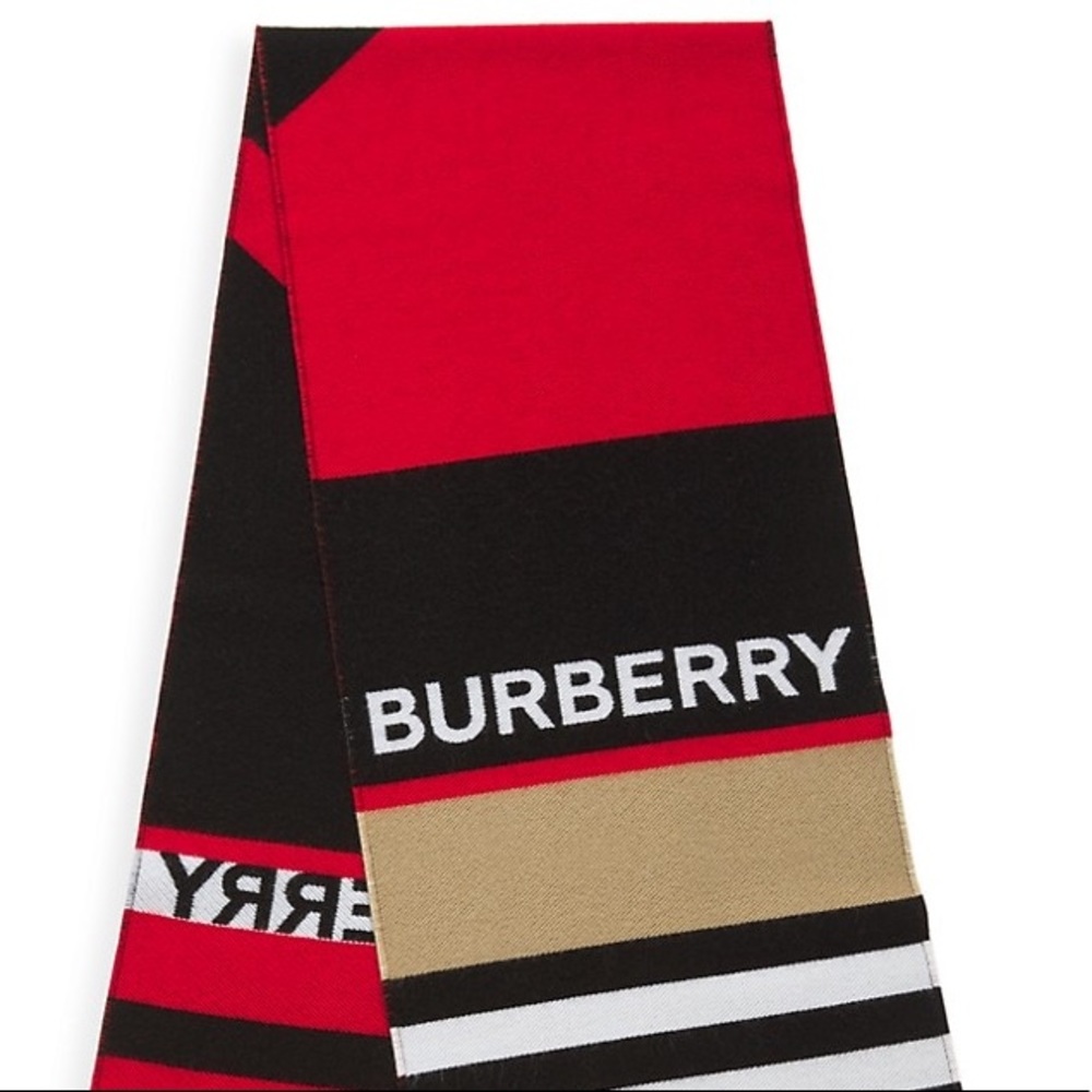 🆕 BURBERRY SCARF - Picture 2 of 3